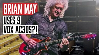 Brian May's 9 Vox AC30s!!