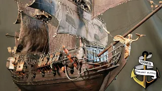 How to build the Black Pearl: Pirates of the Caribbean most amazing ship from scratch