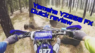 Linex Yamaha 2019 YZ 250 FX Review