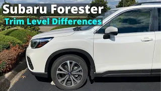 2019-2023 Subaru Forester Trim Levels Explained: Base, Premium, Sport, Limited, and Touring