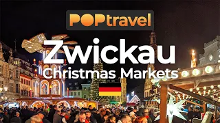 ZWICKAU, Germany 🇩🇪 - Christmas Markets - 4K 60fps