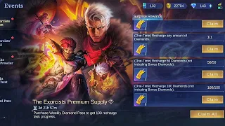 MLBB EXORCISTS EVENTS  PHASE 2 || I GOT STARLIGHT SKIN 🙂#mlbb