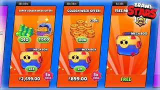 🤑Free Content in Brawl Stars🔥 Mega Box Opening 😱🤞 Mr AP Gaming