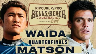 Rio Waida vs Kade Matson | Rip Curl Pro Bells Beach pres by Bonsoy 2024 - Quarterfinals
