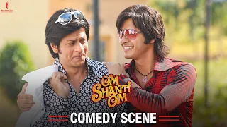 Superstar Ke Beech Naam Ki Deewar | Comedy Scene | Om Shanti Om | Shah Rukh Khan, Shreyas Talpade