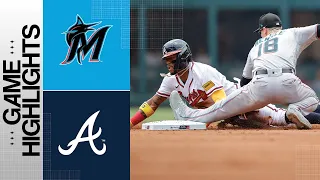 Marlins vs. Braves Game Highlights (7/2/23) | MLB Highlights