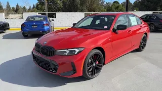 Tour the 2024 330e in Melbourne Red | 4K