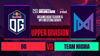 Dota2 - OG vs. Team Nigma - Game 1 - DreamLeague S15 DPC WEU - Upper Division
