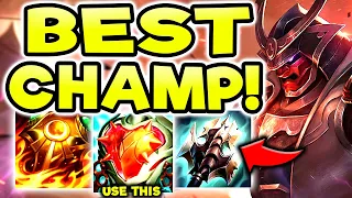 SHEN TOP IS THE #1 GOD-TIER MACRO TOPLANER (SHEN RAMPAGE) - S13 Shen TOP Gameplay Guide