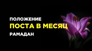 Положение поста в Исламе | Рамадан 2021 | Шейх Абу Яхья