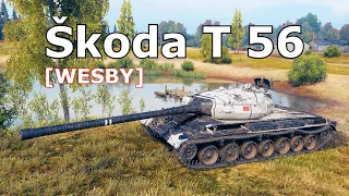 World of Tanks Škoda T 56 - 3 Kills 8,5K Damage