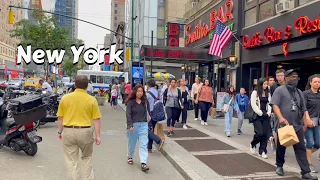 New York City Virtual Tour - Walking NYC Midtown Manhattan Rush Hour