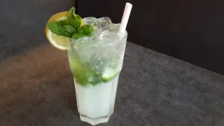 Coconut mojito || Coconut mint moito || Non alcoholic drink || Easy to make || The mocktail house