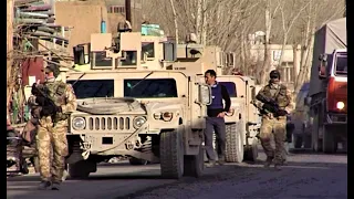 NZ army on patrol in Bamiyan    Afghanistan