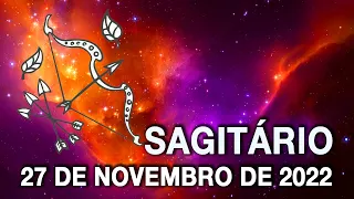 😊𝐕𝐎𝐂Ê 𝐅𝐄𝐙 𝐀 𝐌𝐀𝐍𝐈𝐅𝐄𝐒𝐓𝐀ÇÃ𝐎 𝐂𝐄𝐑𝐓𝐀🌟Sagitário♐27 de novembro 2022|Horóscopo do dia de hoje