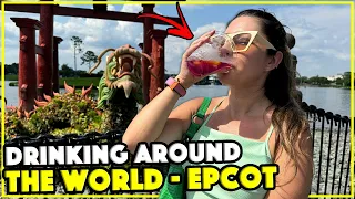 MELHORES BEBIDAS DA DISNEY - DRINKING AROUND THE WORLD EPCOT