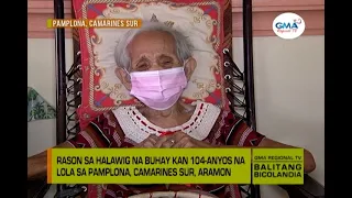 Balitang Bicolandia : Centenarian Lola