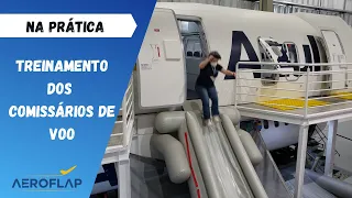 Veja como é o treinamento de comissários de voo da Azul Linhas Aéreas na prática!