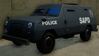 GTA San Andreas Definitive - FBI Truck