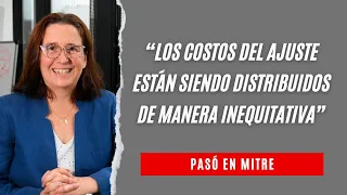 Marina Dal Poggetto: "Los costos del ajuste están siendo distribuidos de manera inequitativa"