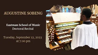 Organ Recital of Augustine Sobeng