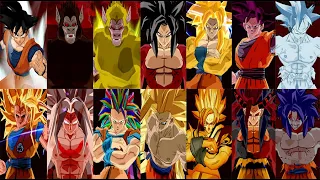 Goku All Forms Ultra Remake (100+ Transformations) - DBZ Tenkaichi 3