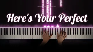 Jamie Miller - Here's Your Perfect | Piano Cover with Strings (with Lyrics & PIANO SHEET)