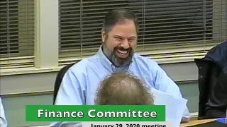 Finance Committee; January 29, 2020