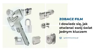 System na jeden klucz i master key czyli jak pozbyć się bałaganu z kluczami i mieć jeden klucz