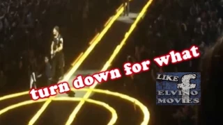 U2's The Edge falls off  turn down for what