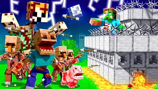 Nightmare Mobs vs Dream Minecraft House