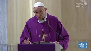 Papa Francesco, omelia a Santa Marta del 6 aprile 2020