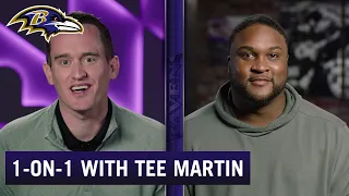 1-on-1: Tee Martin Fired up to Make The Jump to The NFL | Baltimore Ravens