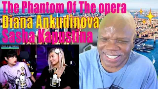 Diana Ankudinova reation #sashakapustina The Phantom of the Opera #ДианаАнкудинова #nightwish