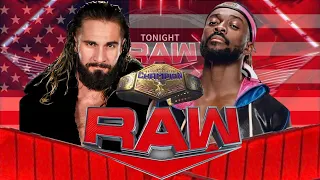 WWE 2K23 MONDAY NIGHT RAW; SETH ROLLINS VS KOFI KINGSTON