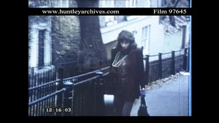 Holly Hill Hampstead, 1970's.  Archive film 97645