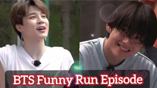 BTS Funny Run Episode 😂  Happy Sunday 😊