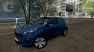 KIA SPORTAGE GT LINE 2016-CITY CAR DRIVING.Машины легковые.