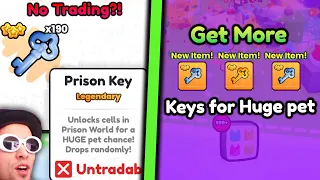 I Found Best Methods to Get More Prison Keys in Pet Sim 99