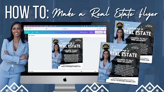 How To Make a Real Estate Flyer For Your Business On Canva | Easy Step By Step Tutorial