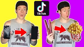 Probando LIFE HACKS de TIKTOK en CUARENTENA (FUNCIONAN)