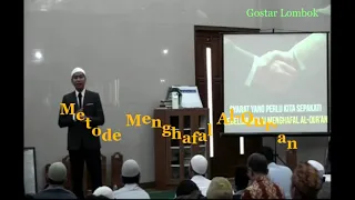 full; Metode Menghafal Al Qur'an 10 Menit Per Halaman Ust  Ahmad Jazee