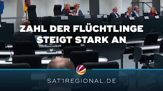 Niedersachsen: Zahl der Flüchtlinge steigt stark an