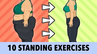 Top 10 Standing Exercises (No Jumping) For Weight Loss