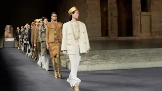 Chanel presents Egyptian-themed collection around The Met's Temple of Dendur