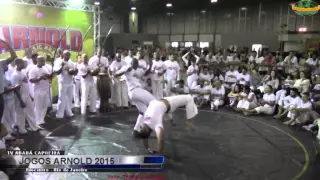 JOGOS ARNOLD - ABADA CAPOEIRA Melhor jogo de Iúna   cat. Gunga  86/95 kgs Morceguinho  X Davisao