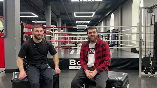 Мухаммад Калмыков в гостях у SKA Boxing / О том, как пришел в кулачку, бое с Хейбати и весогонке