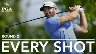 Dustin Johnson | Every Shot from His 2nd-Round 67 at 2019 PGA Championship