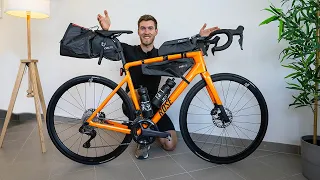 Bikepacking-Ausrüstung für 450KM in 24H: Was ist in den Taschen?