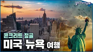 [#걸어서세계속으로 Full📺] 초고층 빌딩 사이 자연이 숨어있는 콘크리트 정글, 미국 뉴욕 겨울여행 Trip to New york (KBS_20170218)